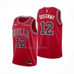 Camiseta Chicago Bulls Ayo Dosunmu NO 12 Icon 2021-22 Rojo
